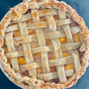 Peach Pie Frozen Custard