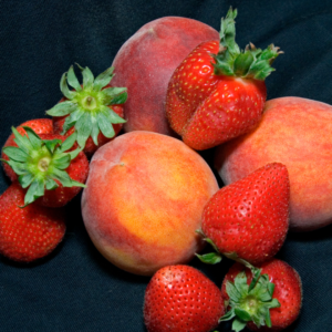 Strawberry Peach Sorbet