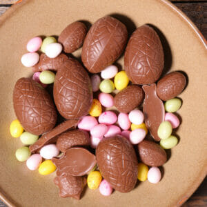 Malted Chocolate & Mini Eggs Frozen Custard