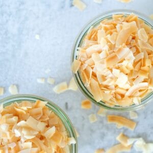 Vegan Toasted Coconut