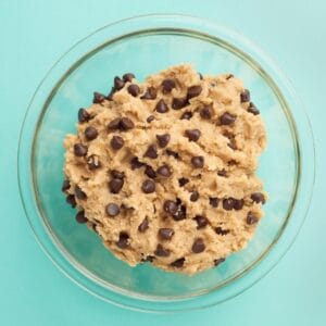 Chocolate Chip Cookie Dough Frozen Custard