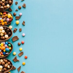 Chocolate and Mini-Egg Frozen Custard