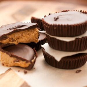 Chocolate & Sunbutter Cups Frozen Custard