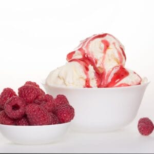 Vegan Vanilla & Raspberry Swirl