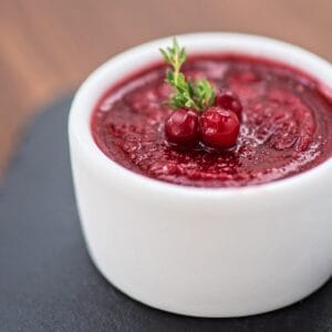 Cranberry Sorbet