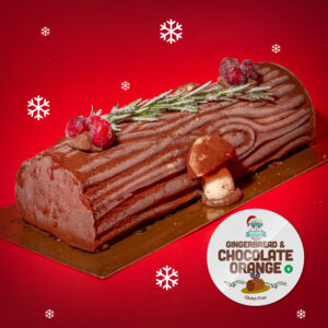 Yule Log: Gingerbread & Chocolate Orange