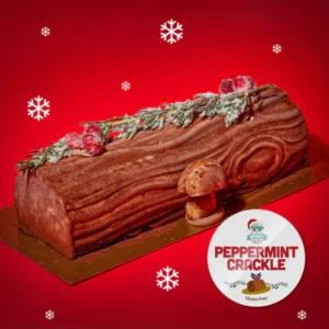 Yule Log: Peppermint Crackle