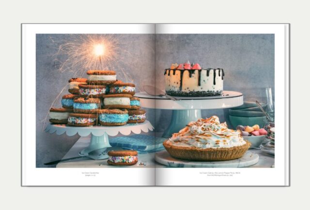 Ice cream topped with summer! How perfect!