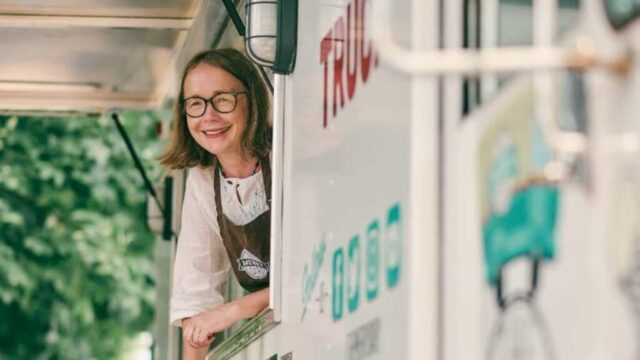 Hello from The Merry Dairy truck!