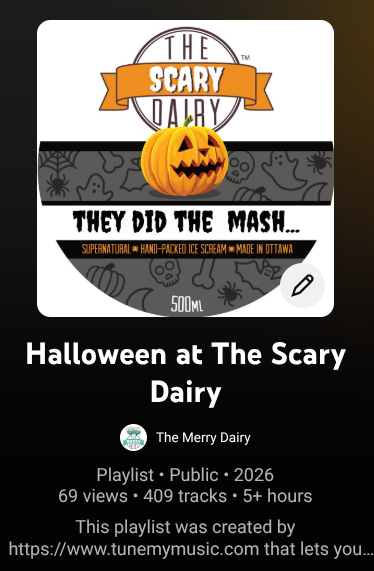 Halloween at&nbsp;The Merry Dairy