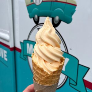 Orange Dole Whip Soft Serve